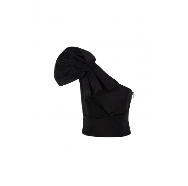 TOP MONOSPALLA IN TAFFETA 2