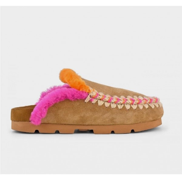 ZUECO CON PELITO ROSA