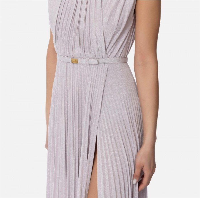 Vestido Red Carpet de punto lúrex con...