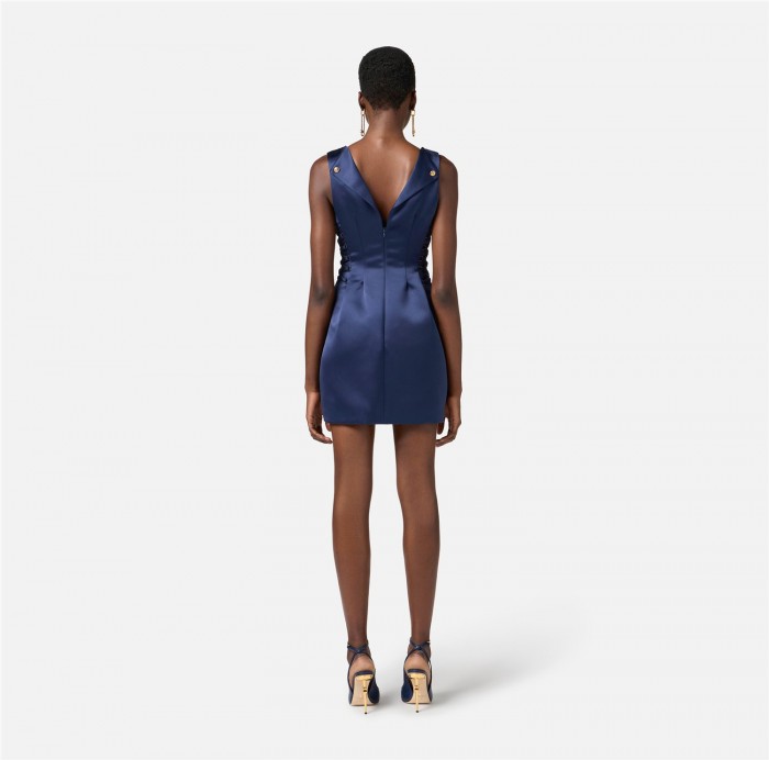 Vestido sin mangas de duquesa con...