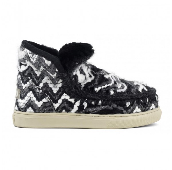 BOTA MOU ZIG ZAG PIEL Y...