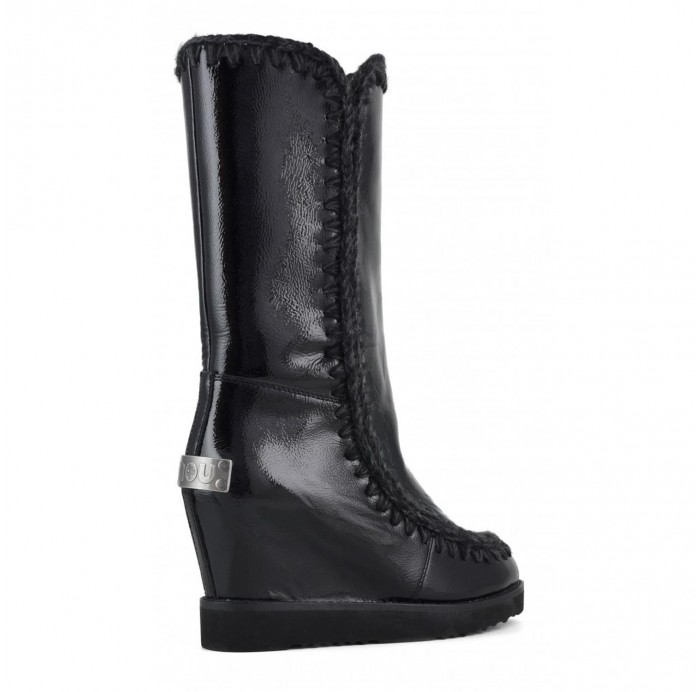 BOTA MOU EN CHAROL NEGRO BOTA MOU EN CHAROL NEGRO