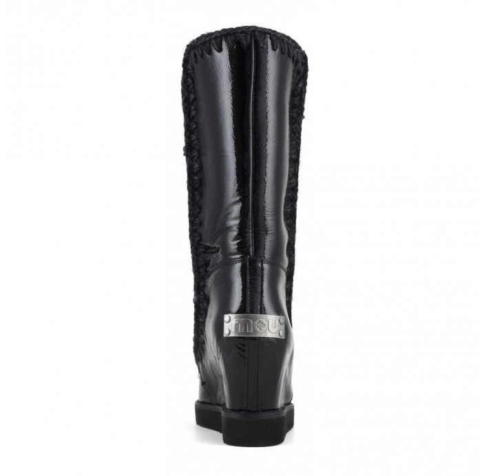 BOTA MOU EN CHAROL NEGRO BOTA MOU EN CHAROL NEGRO