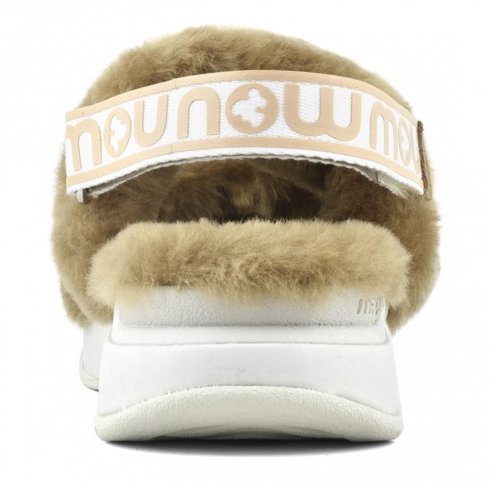 SANDALIA MOU  PELO BEIGE