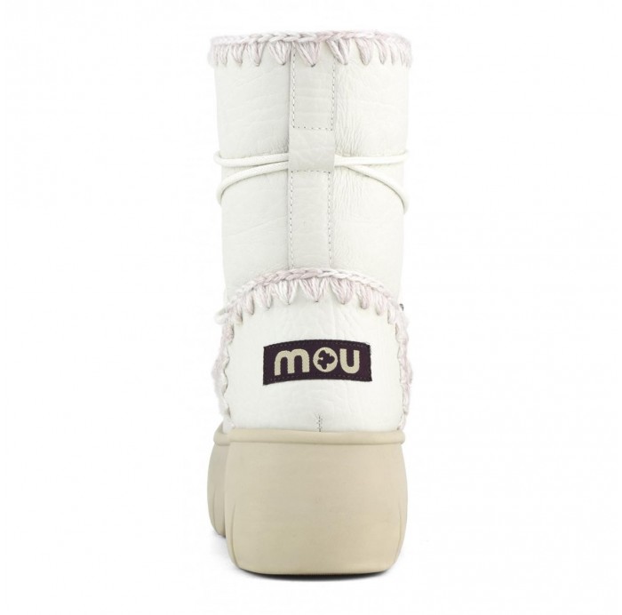 BOTA MOU PLATAFORMA BLANCA BOTA MOU PLATAFORMA BLANCA