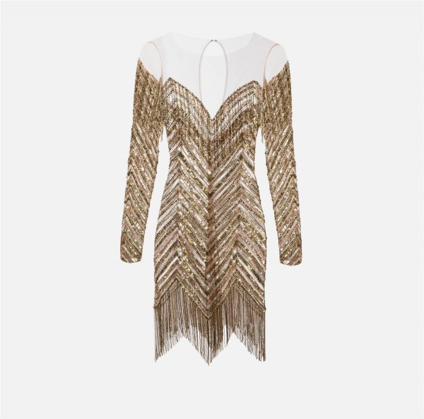 Minivestido de tul con...