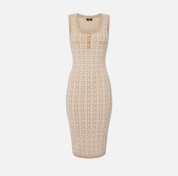 womans knitted dress