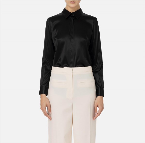 Camisa de mangas largas en...